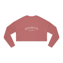 Load image into Gallery viewer, BRUNETTE UNI CROP Sweatshirt
