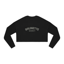 Load image into Gallery viewer, BRUNETTE UNI CROP Sweatshirt
