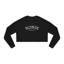 Load image into Gallery viewer, BLONDE UNI CROP Sweatshirt
