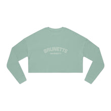 Load image into Gallery viewer, BRUNETTE UNI CROP Sweatshirt
